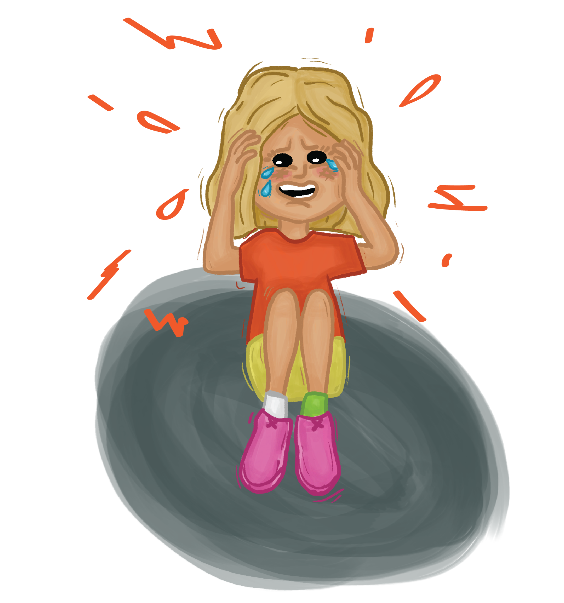 Main character Vannah feeling too much